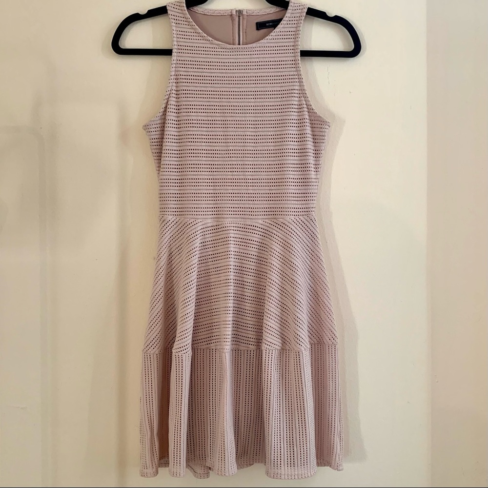 BCBGMaxAzria Blush Pink Cocktail Dress, XXS-XS
